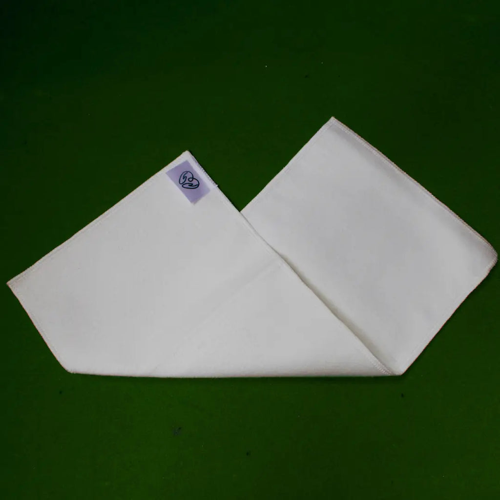 Set of 4 Organic Cotton Castor Oil Pads - Reusable Insert for Castor Oil Wraps A Better