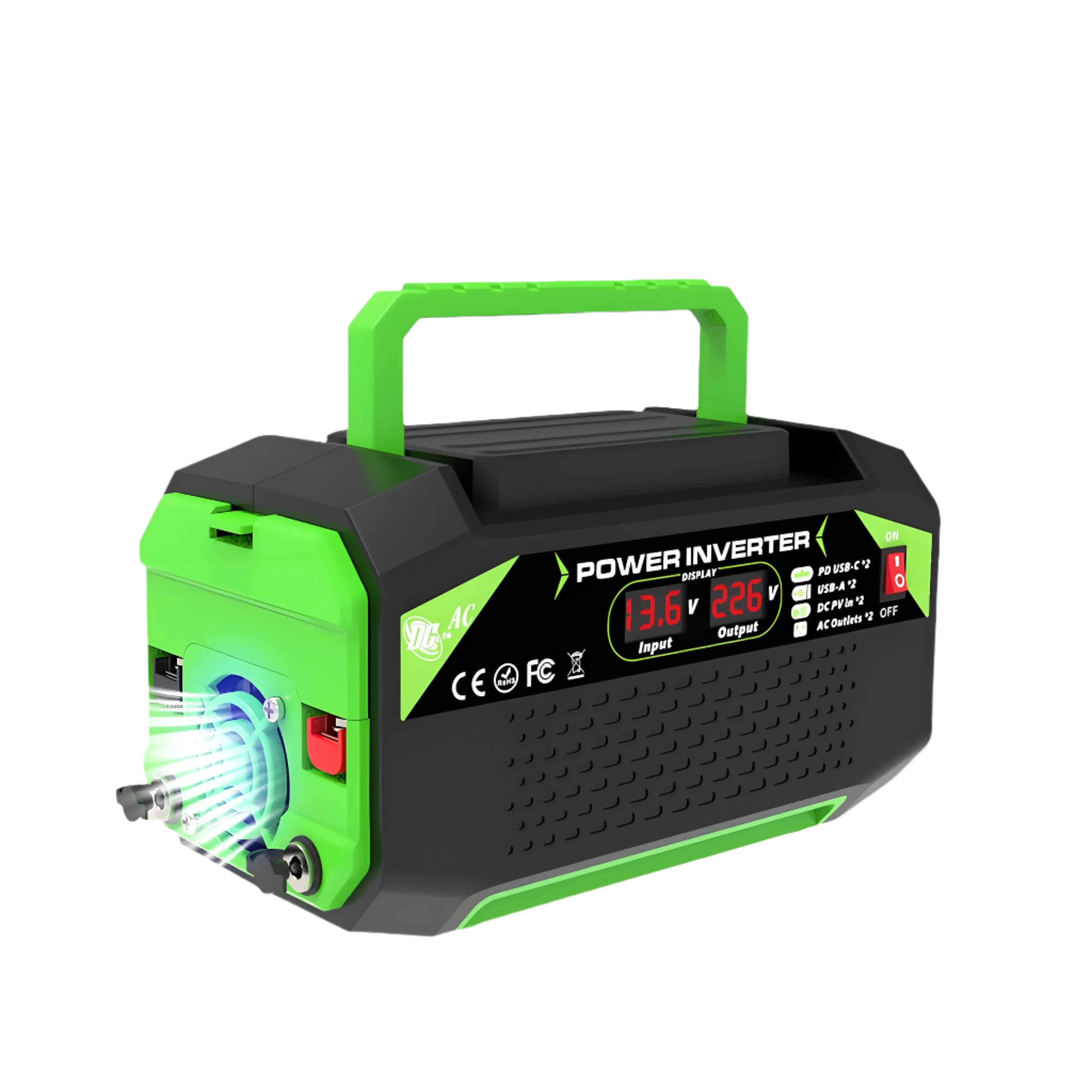 Car Power Inverter DC 12V to AC 220V TM