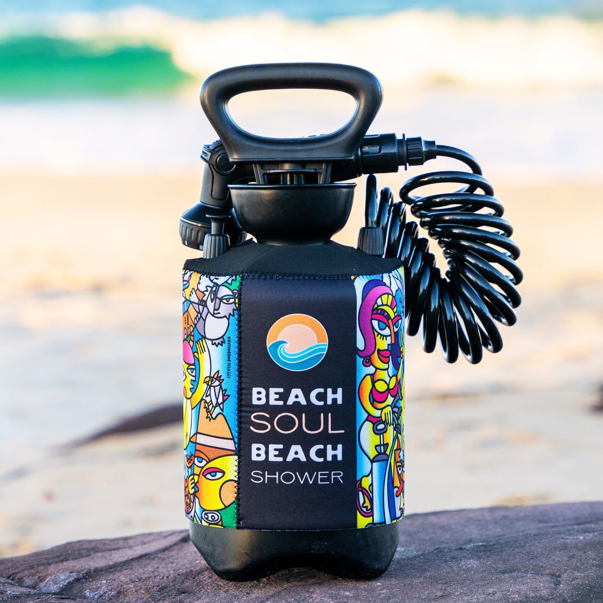 Portable Shower Livin' the Dream 5L Beach Soul
