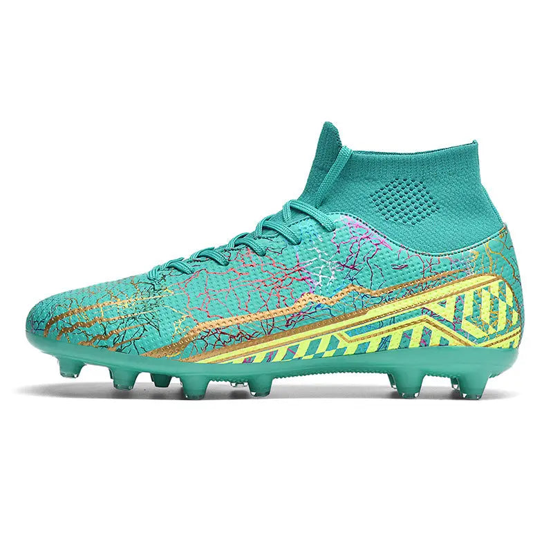 High-top Youth Spike Turf Soccer Shoes Dropshipman