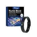 NNEOBA 2pcs Energy Therapy Bracelets Circulation Support Black NNEOBA