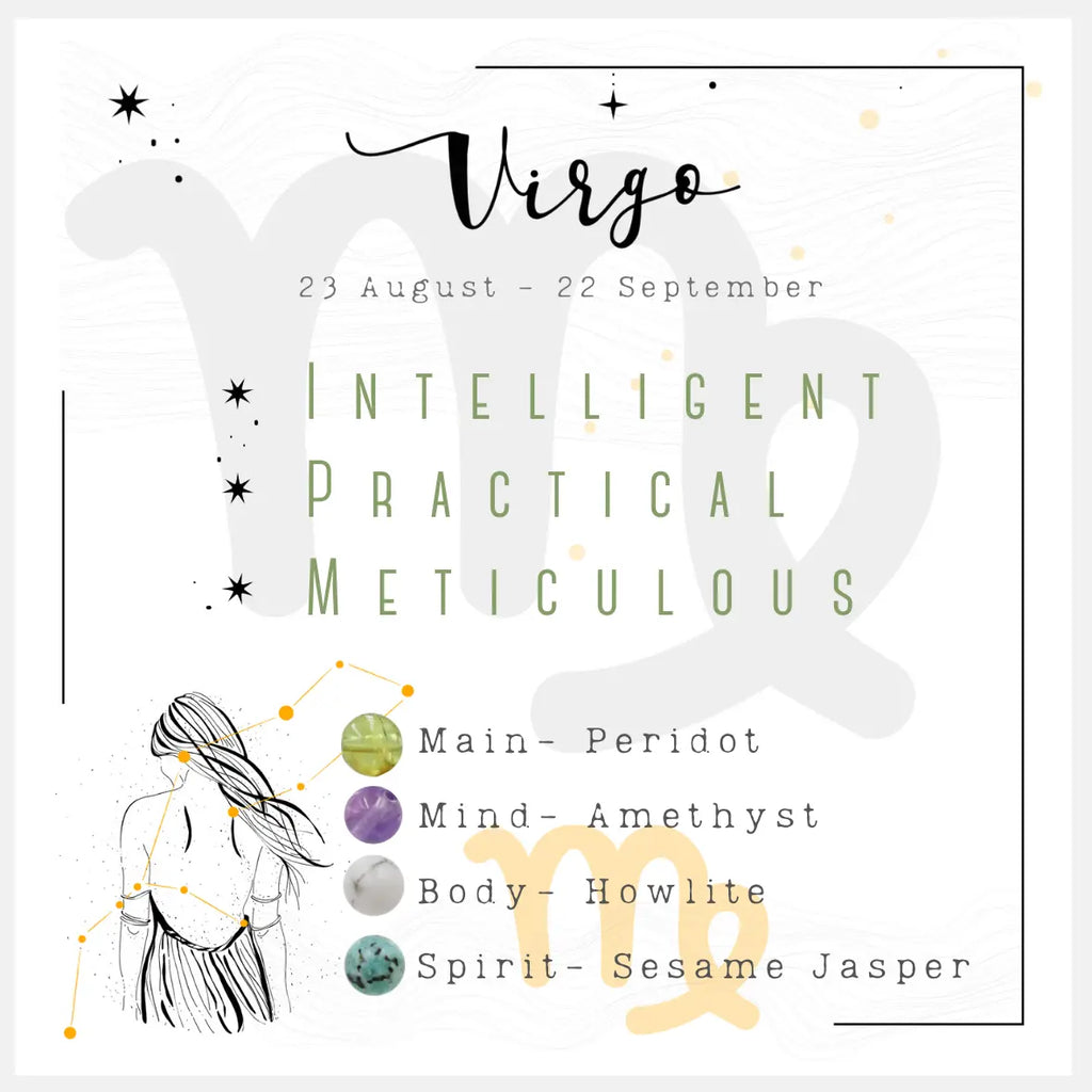 Virgo Adult Bracelet Amber Therapy