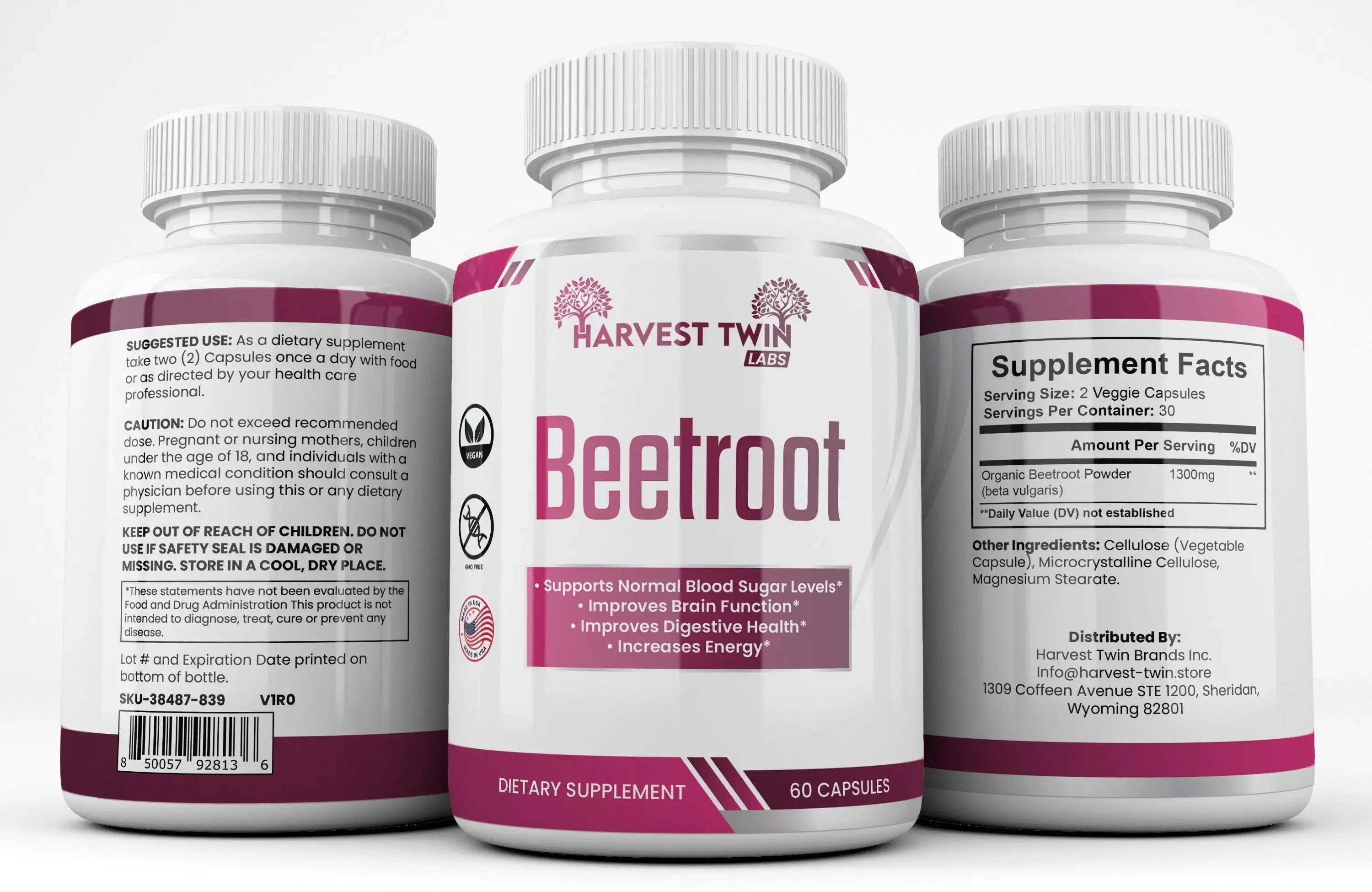 Beetroot Supplement | Harvest Twin Labs Harvest Twin Labs