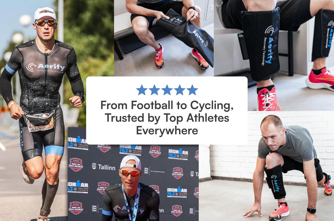 Air Compression Calf Sleeves – Heat & Massage by Aerify | Wireless Recovery