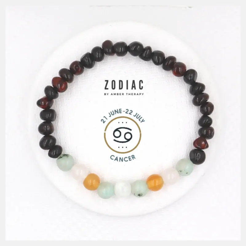 Cancer Adult Bracelet Amber Therapy