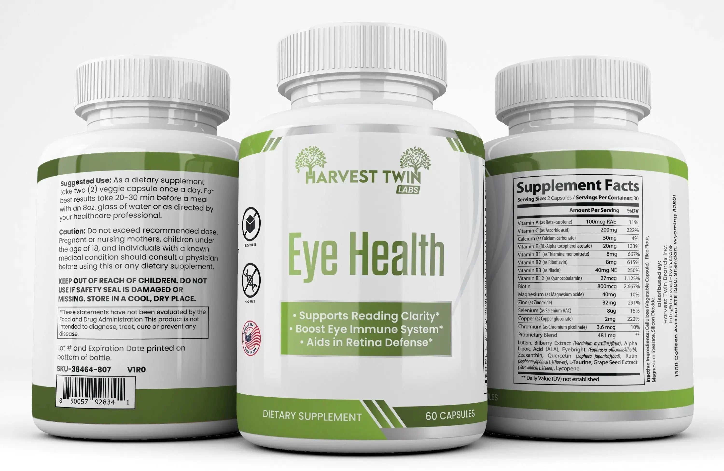 Eye Health Harvest Twin Labs