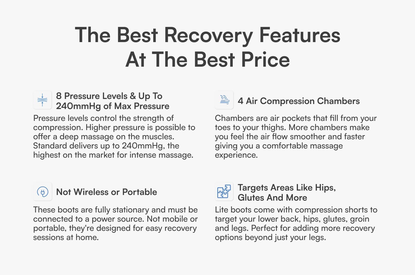 Lite Compression Boots – Powerful Plug-In Recovery by Aerify