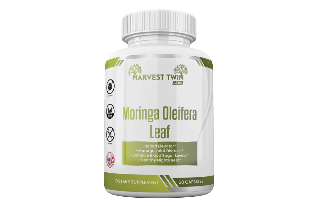 Moringa Oleifera (Leaf) Harvest Twin Labs