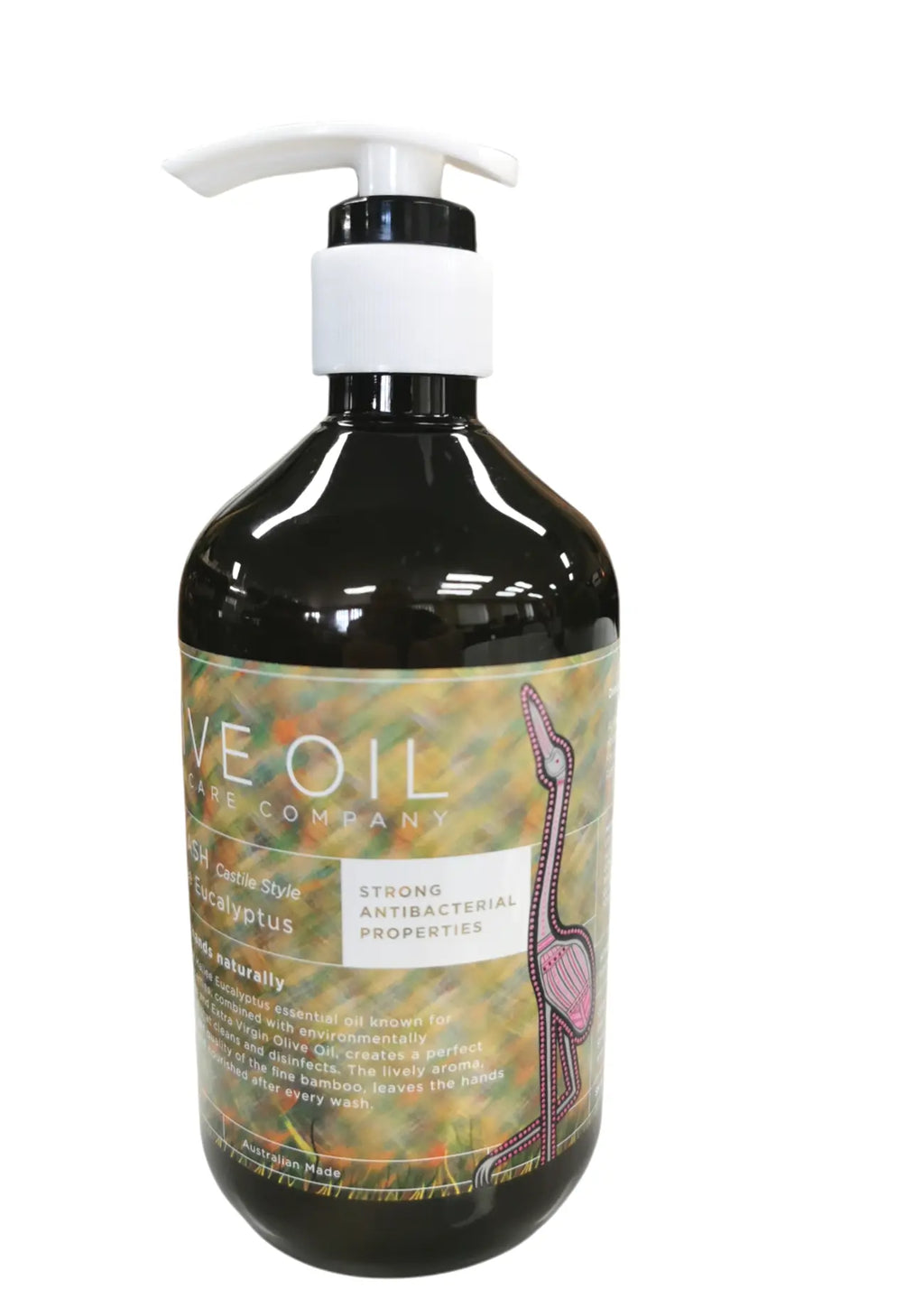 Hand Wash , Castile Style, Blue Mallee Eucalyptus The Olive Oil Skincare Company