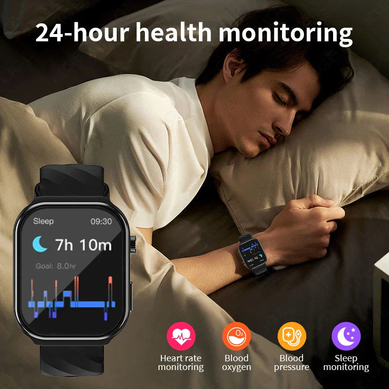 NNEOBA Health Diagnostic Smartwatch Black