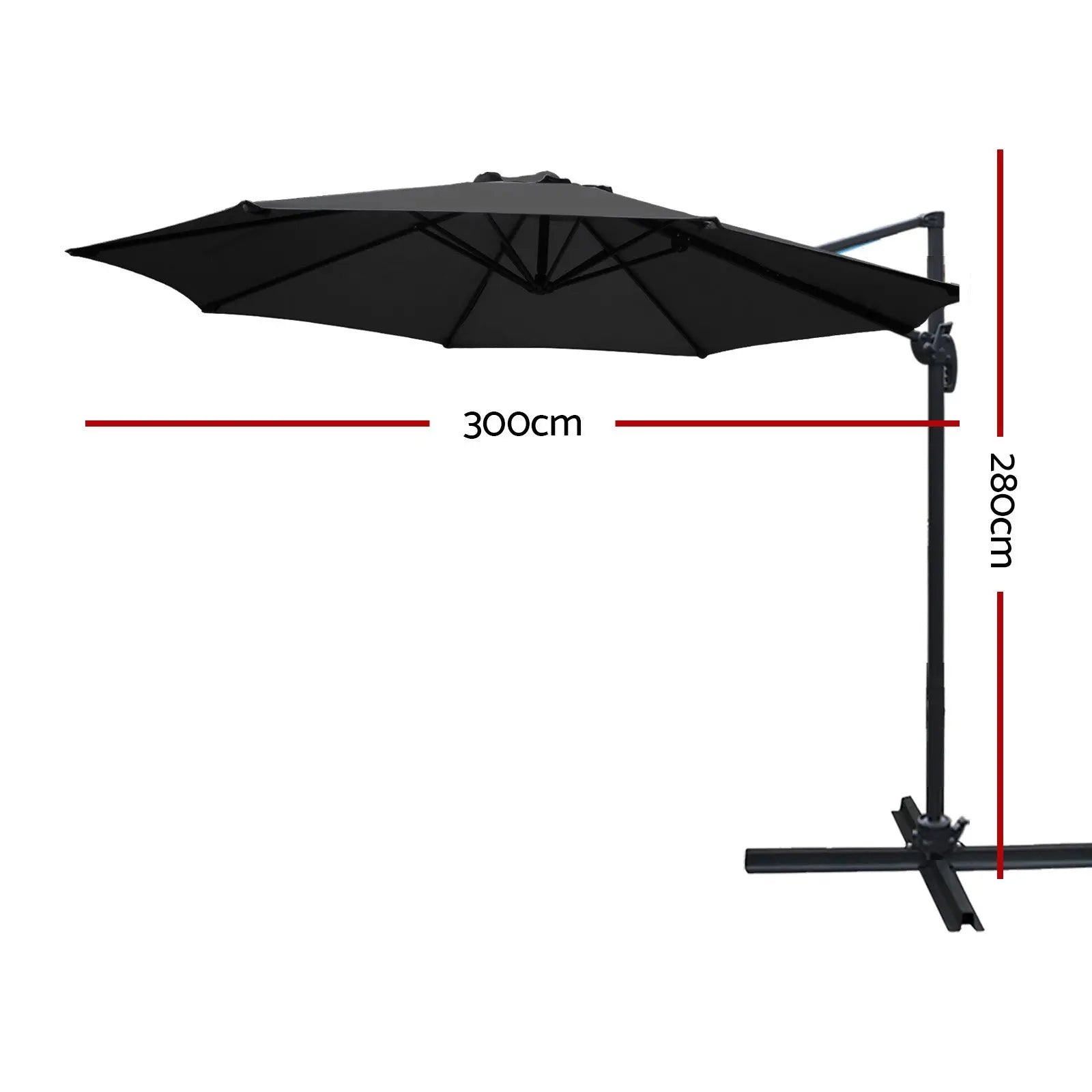 NNEDSZ Outdoor Umbrella - Black NNEDSZ