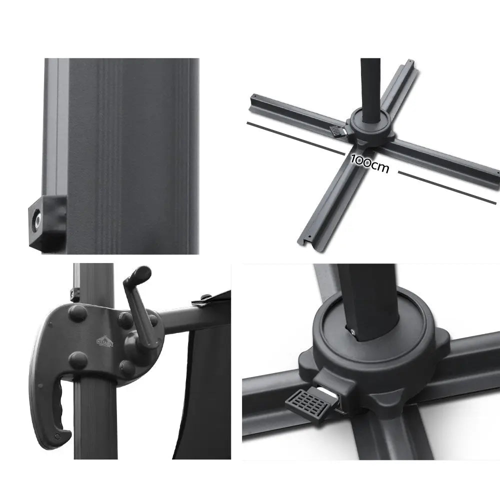 NNEDSZ Outdoor Umbrella - Black NNEDSZ