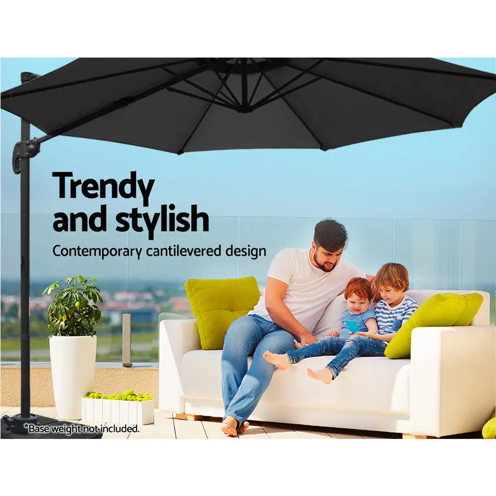NNEDSZ Outdoor Umbrella - Black NNEDSZ