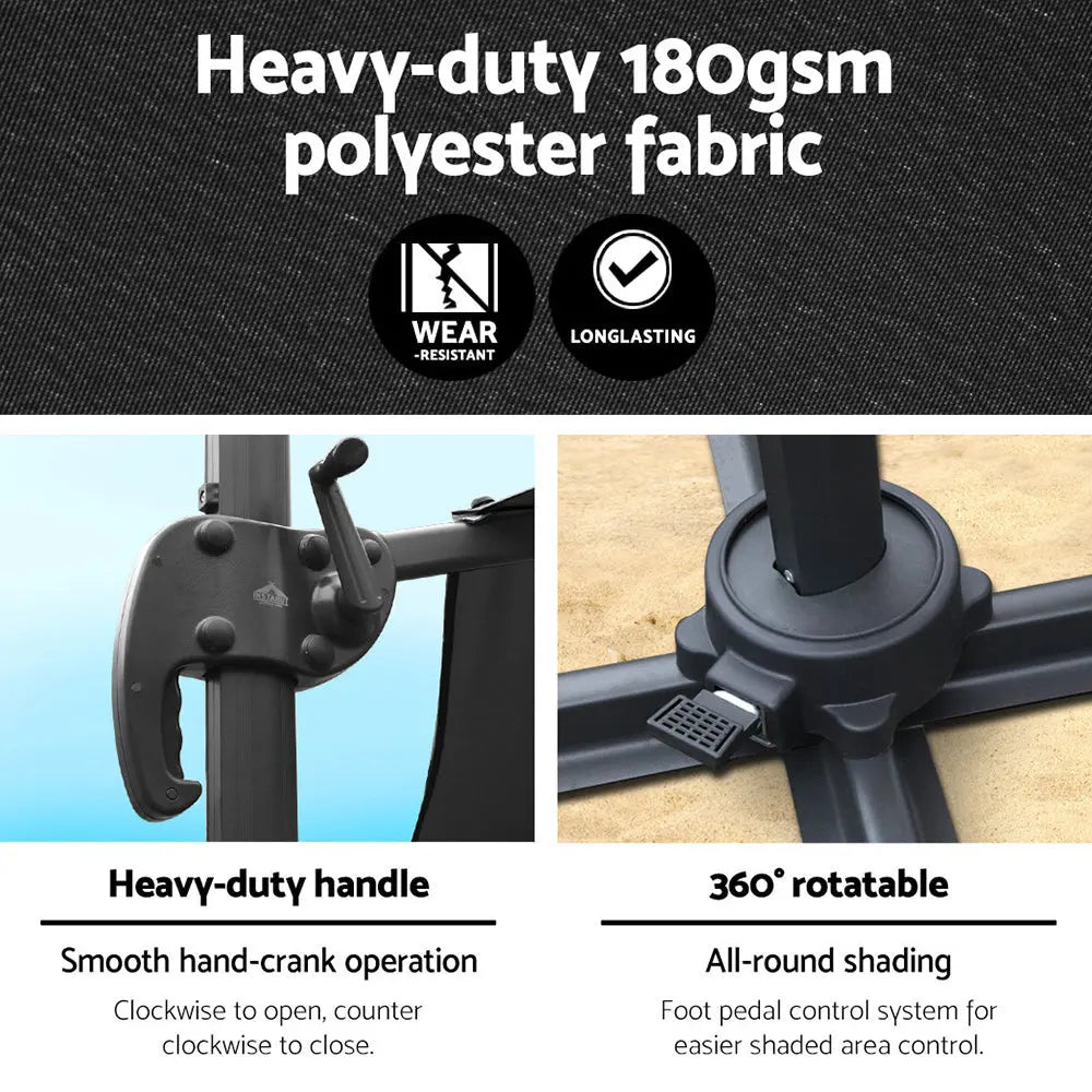 NNEDSZ Outdoor Umbrella - Black NNEDSZ