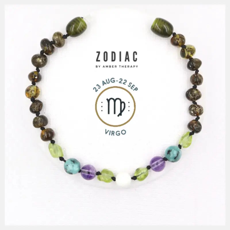 Virgo Adult Bracelet Amber Therapy