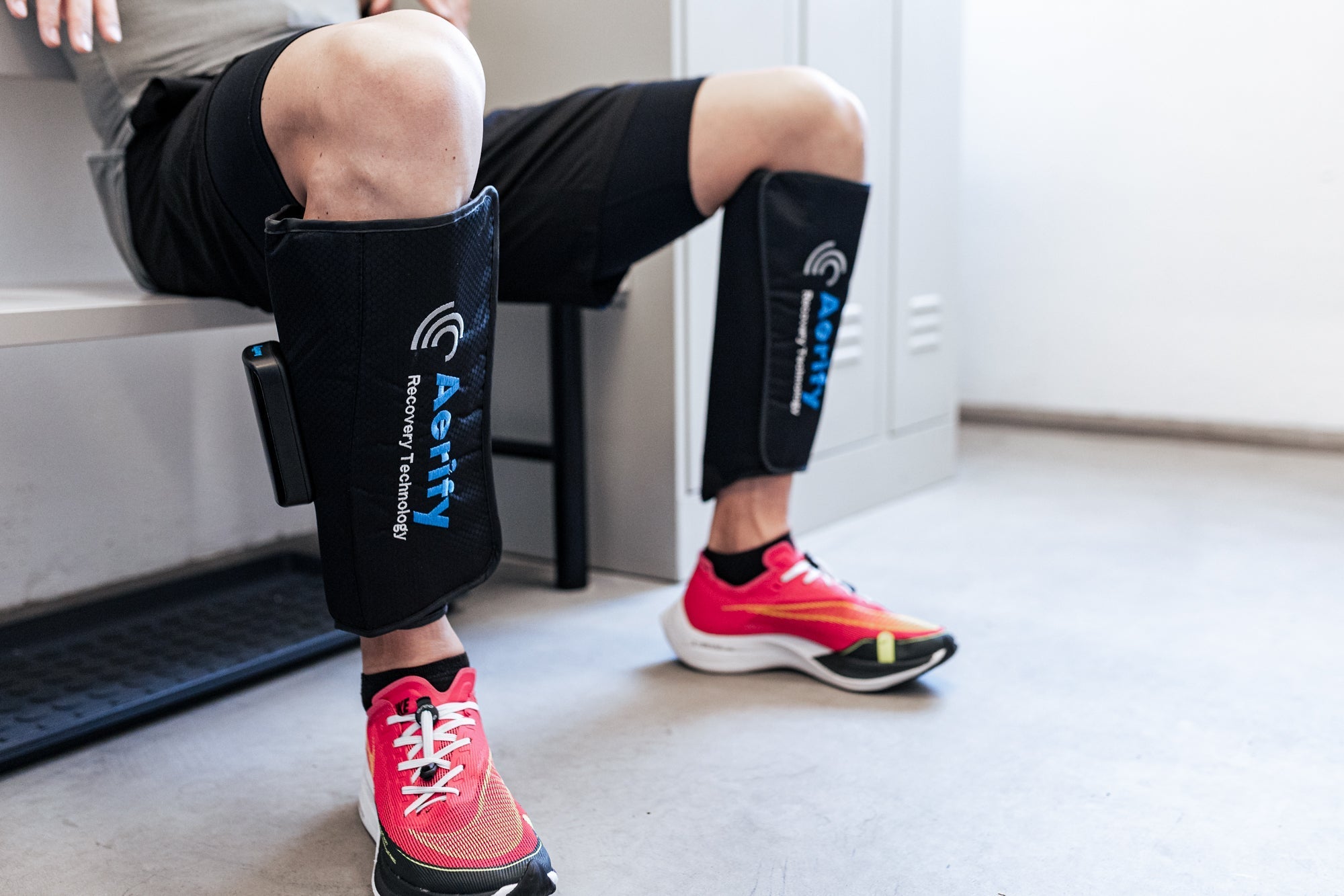 Air Compression Calf Sleeves – Heat & Massage by Aerify | Wireless Recovery