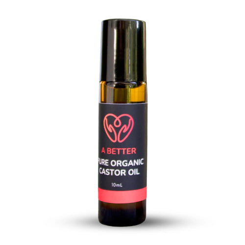 Pure Organic Castor Oil - Amber Glass Bottle A Better Mind. Body. Spirit.