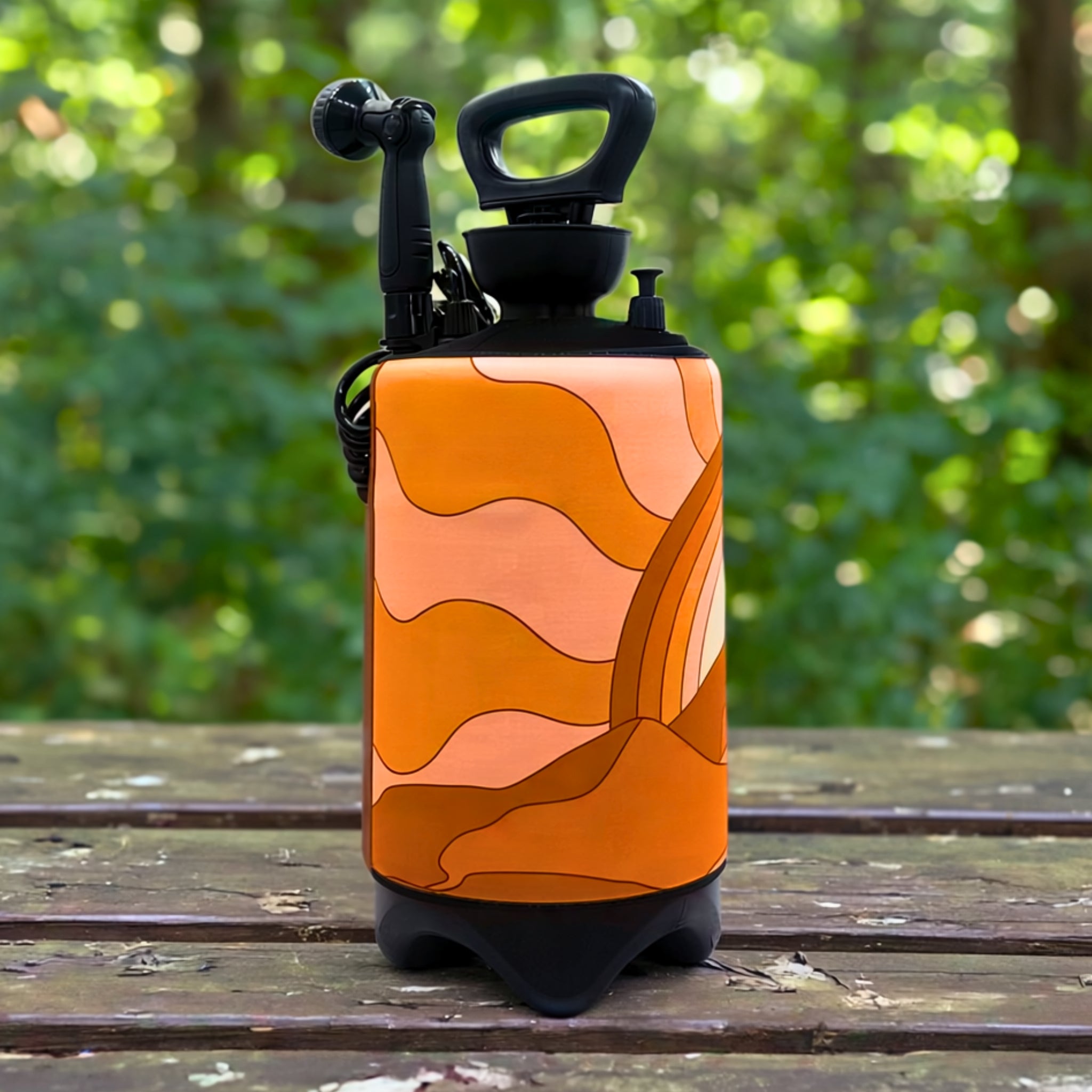 Portable Shower PRO Mountain Rise 10L Beach Soul