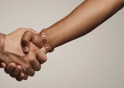 Pure Copper Magnetic Therapy Bracelet - Link Design - Copper A Better