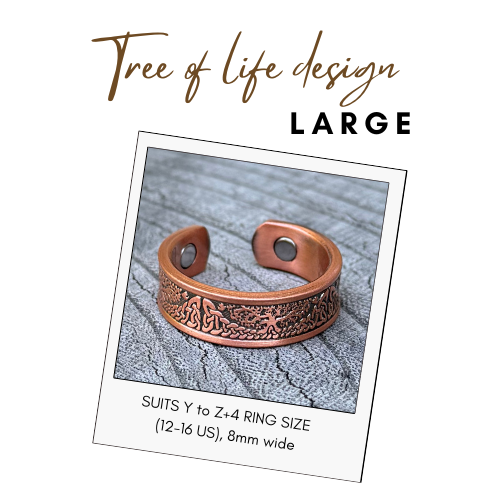 Pure Copper Magnetic Therapy Ring